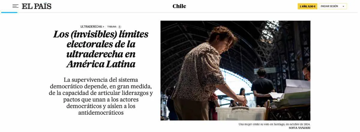 Los (invisibles) límites electorales de la ultraderecha en América Latina