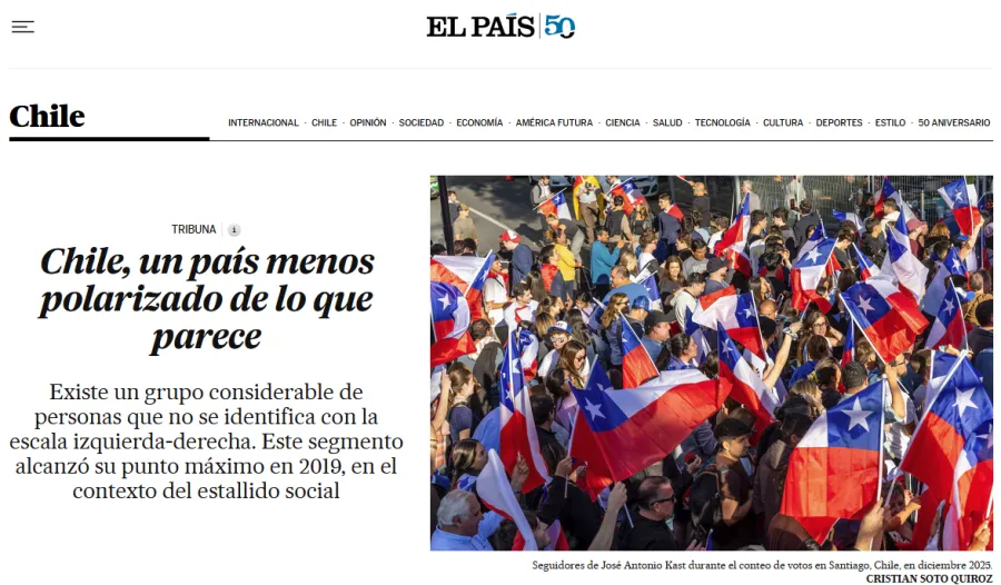 Chile: un país menos polarizado de lo que parece